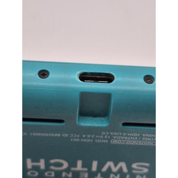 Nintendo Switch Lite Console HDH-001 Turquoise No Power For Parts/Repair - Picture 10 of 10